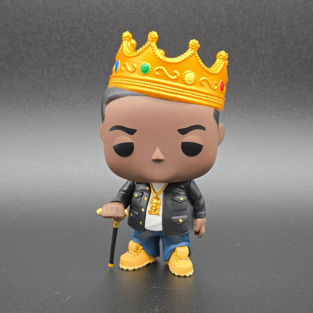 Funko Pop Vinyl Figure Gold Multi Notorious BIG Biggie Smalls King of NY Hip Hop